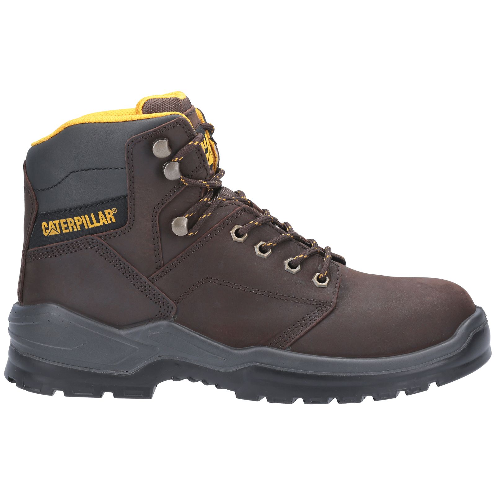 Caterpillar Striver St S3 Src - Mens Work Boots - Brown - NZ (502PCLVUX)